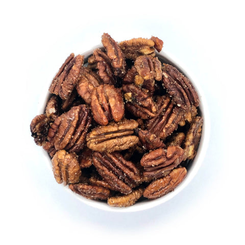 Nueces pecanas con miel de abeja orgánica